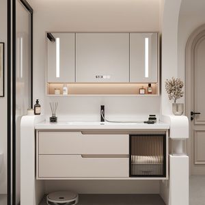 Classic <strong>Bathroom</strong> Vanity Cabinet with Antique <strong>Style</strong> Timeless Elegance - Product Image 2