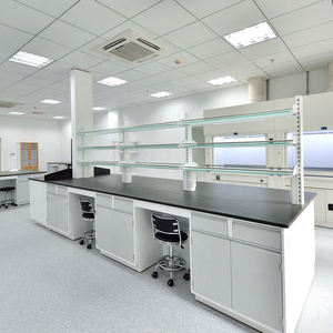 Banc <span class=keywords><strong>de</strong></span> table <span class=keywords><strong>de</strong></span> laboratoire en acier inoxydable personnalisé mobilier <span class=keywords><strong>de</strong></span> laboratoire d'hôpital et d'université Table <span class=keywords><strong>de</strong></span> laboratoire universelle - Product Image 2