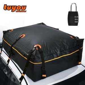 Sac de toit de voiture en PVC de grande capacité personnalisé, porte-bagages de toit personnalisé, sac de toit imperméable, sac de transport portable - Product Image 1