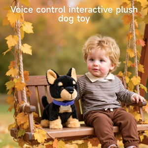 Juguetes de Peluche Inteligentes para Niños Tumama, Juguete de Peluche de Perrito que Camina con Control por Voz, Perro <span class=keywords><strong>Doberman</strong></span> Musical de Peluche, Juguete Sensorial Interactivo para Bebés - Product Image 2