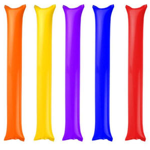 Logo özel şişme alkış çubuk balon, balon clappers, spor etkinlikleri için sopa tezahürat - Product Image 1