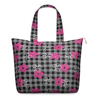 Sac fourre-tout en polyester imprimé avec fermeture éclair personnalisée, motif Palaka Hawaïen, le moins cher, sac à main pour femme pour les voyages et les week-ends