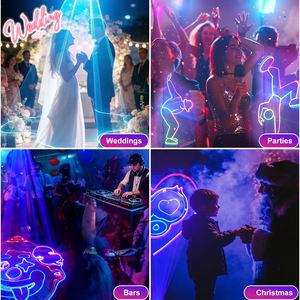 Éclairage de scène miniature professionnel 2W RGB pleine couleur, laser d'animation LED pour DJ, boîte de nuit, bar, <span class=keywords><strong>discothèque</strong></span> - Product Image 6