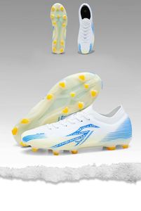 Chaussures de football respirantes haut de gamme personnalisées à crampons pour hommes et femmes, bottes de football professionnelles pour la compétition et l'entraînement, tige synthétique - Product Image 6