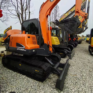 Excavadora Usada Doosan DX60 Original, Excavadora Usada de 6 Toneladas, Excavadora Hidráulica DX60, Se Vende a Bajo Precio - Product Image 1