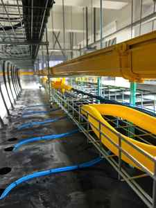 Plateau de gestion des câbles en acier galvanisé <span class=keywords><strong>Inox</strong></span> 304 perforé, <span class=keywords><strong>support</strong></span> de câbles en métal, plateau de câbles en treillis métallique, directement de l'usine - Product Image 6