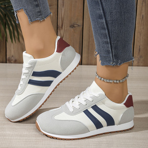 <span class=keywords><strong>Zapatillas</strong></span> Deportivas Alemanas para <span class=keywords><strong>Mujer</strong></span>, Estilo Forrest Gump, para Todas las Temporadas 2026, Estilo Coreano, Casuales, Transpirables, Versátiles, Blancas - Product Image 1