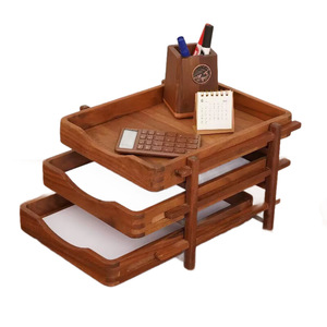 Office Desktop <b>Storage</b> <b>Box</b> A4 Size Multi Layer <b>Drawer</b> Organizer For Home Office Use - Product Image 5