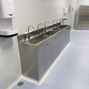 FENGYUQUAN Fregadero Quirúrgico Personalizable de Acero Inoxidable 201/304 para Clínica, con Doble Estación y 1 o 5 Posiciones - Product Image 5