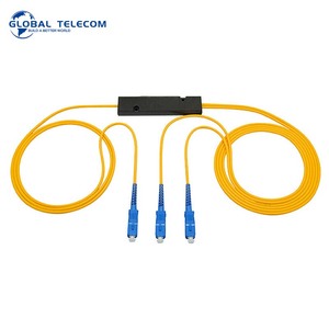 ตัวเชื่อมต่อไฟเบอร์แบบ WDM 1x2 พร้อมหัวต่อ SC UPC APC ความยาวคลื่น 1310nm 1550nm อัตราส่วน 2 ทาง 50:50 - Product Image 3
