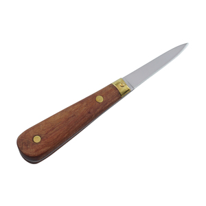 <span class=keywords><strong>Couteau</strong></span> à sucer en acier inoxydable, manche en bois, <span class=keywords><strong>couteau</strong></span> à huîtres - Product Image 2