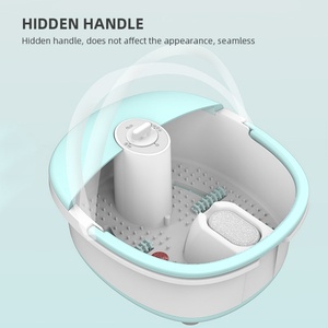 เครื่องนวดเท้าพกพาแบบพับได้ ปี 2024 พร้อมลูกกลิ้ง 2 ลูก นวดเท้าแบบสปา พร้อมระบบทำความร้อน - Product Image 5