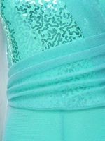 Tenue de danse liturgique Praise Dancewear en sequins et mousseline, combinaison fluide à jambes larges et fente haute pour femme, idéale pour les spectacles modernes sur scène