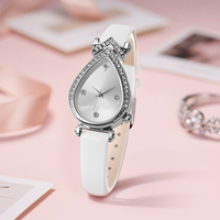 Reloj de Pulsera de Cuarzo W013 para Mujer, Correa de Cuero a Juego, Popular, Venta al por Mayor, Reloj de Mujer Barato