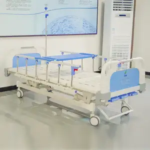 Home Care 3-Function Manual Metal Nursing Bed For Hospital Use