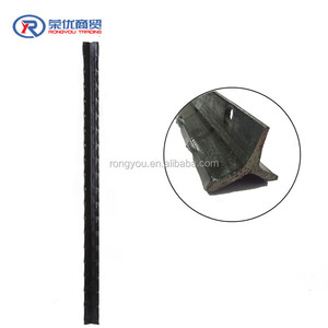 เสาเหล็กทาสีดำรูปตัว Y สำหรับรั้วเหล็กส่งไปอิสราเอล - Product Image 2