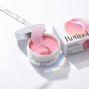 แผ่นเจลบำรุงรอบดวงตาสูตรเข้มข้นผสมเรตินอล 60 แผ่น สำหรับการดูแลใต้ตา - Product Image 1
