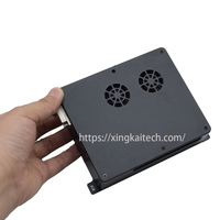 Radio SDR IP Mesh 10W AES longue portée pour UAV VTOL, radio COFDM, FHSS, fréquence sauteuse, liaison de données vidéo et télémétrie, transceiver