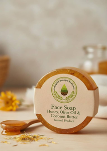 Jabón Facial de Miel Natural Personalizado, Jabón Facial Orgánico de Aceite de Oliva y Manteca de Coco, Venta al por Mayor - Product Image 1