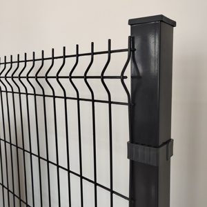 6 feet cao màu xanh đậm 3D vành đai an ninh hàng rào hệ thống giả mạo bằng chứng cố định cho các trang web xây dựng khu vực có nguy cơ cao 3D - Product Image 5