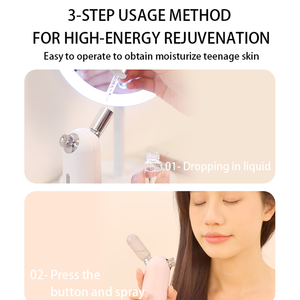 Nano Mist Sprayer cầm tay oxy tiêm cụ Mặt tay di động Mặt Oxy phun thiết bị cho Tội Lỗi trẻ hóa - Product Image 3