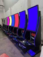MAKER Machine d'arcade multi-joueurs à écran incurvé vertical de 43 pouces, modèle Metal Fusion Link, avec emplacement pour lecteur de billets