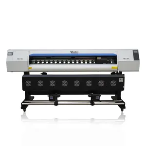 Yinstar S7192 fast digital vinyl industrial advertising eco solvent canvas printer printing machine with double I3200 head