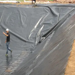 Không thấm nước địa Kỹ Thuật Tổng caly lót geomembrane cho bãi rác và Biogas AO TOP lót với không dệt goetextile