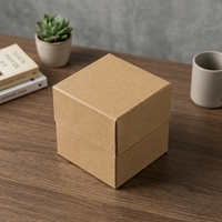 Boîtes rigides en papier écologique avec revêtement UV, emballage durable pour bougies et boîte cadeau pour bougies d'aromathérapie