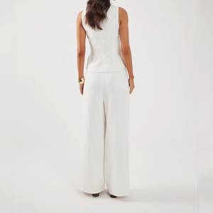 Fábrica de Ropa Personalizada para Mujer, Blusa con Cuello Barco, Blusas y <span class=keywords><strong>Tops</strong></span> Elegantes para Mujer - Product Image 3