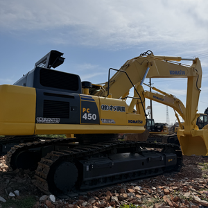 Maquinaria usada de construcción de núcleo de excavadora Komatsu PC450 de 45 toneladas con bomba de engranajes de motor - Product Image 6