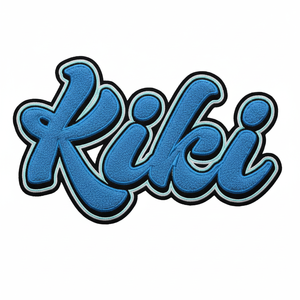 定制2026年全部2026种潘通雪尼尔贴花，可熨烫贴合。 卡车司机帽服装用 3D 标志字母毛巾刺绣 生态修复贴片 - Product Image 1