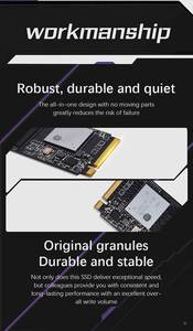 SSD 128GB 256GB 512GB 1TB M.2 2280 NVMe Pci-ई Gen3.0 x4 3D नंद आंतरिक ठोस राज्य - Product Image 6