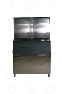 Máy làm đá viên bằng thép không gỉ công nghiệp, giá xuất xưởng 1 tấn/24 giờ, dùng cho thương mại, đang bán - Product Image 5