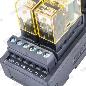 SiRON Y430 Serie 2-Kanal-Relaismodul 1C Leistungsrelais DIN-Schienen-Klemmenrelais SPS-Steuerrelaismodul Leistungsrelais - Product Image 3