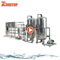 10000 Liter 20000 LPH 20000L Per Jam 25000LPH 50000 GPD Sistem Perawatan Air Osmosis Terbalik