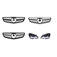 Kit carrosserie AMG de qualité supérieure, conversion complète pré-LCI, kit carrosserie C63 pour Mercedes Benz Classe C W204 pré-2008-2010
