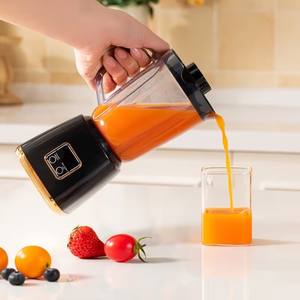 Presse-agrumes portable sans fil, mini-machine à jus, machine à jus domestique rechargeable par USB, machine de cuisine multifonctionnelle, mélangeur, broyeur de glace - Product Image 3