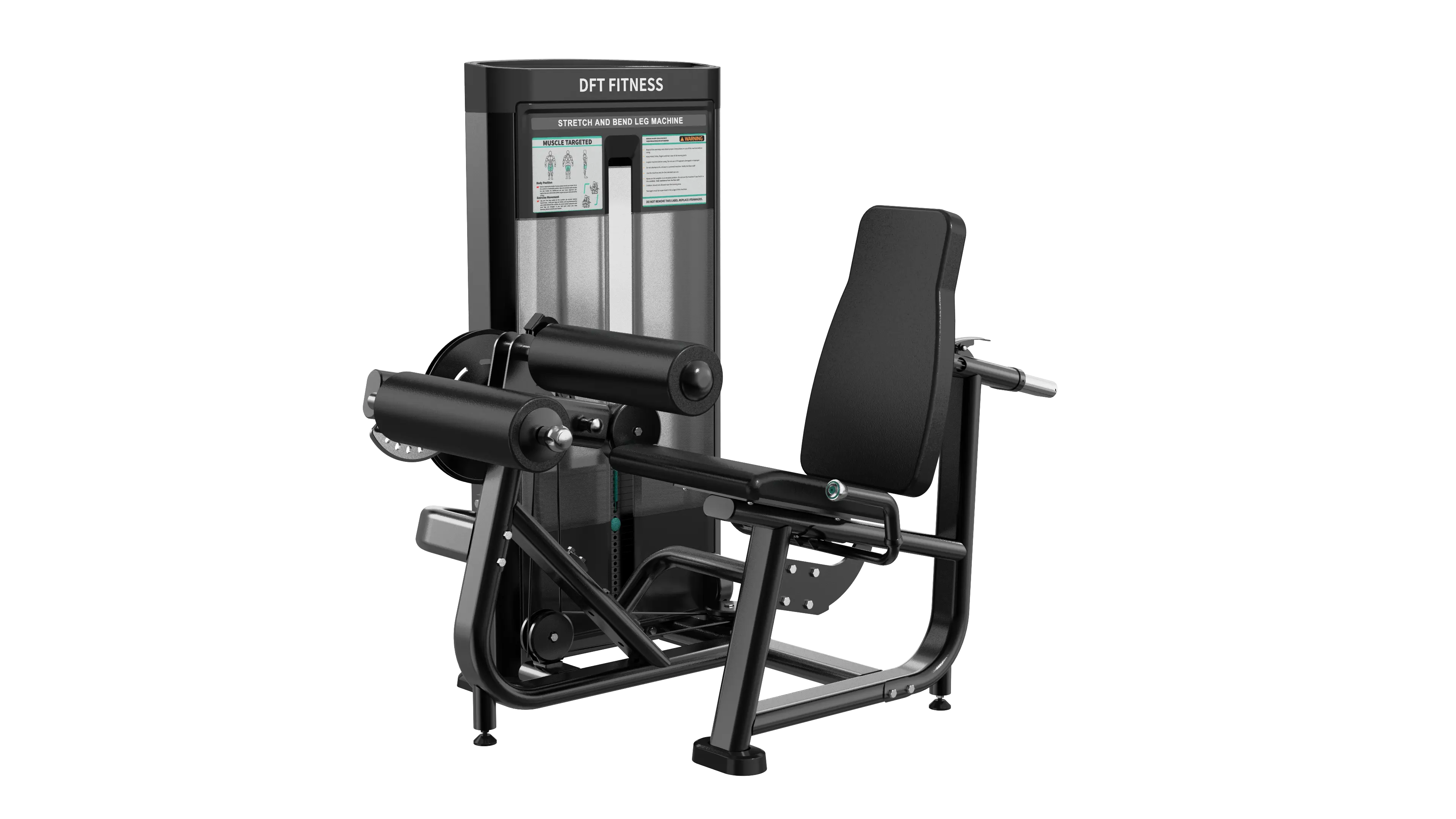 DFT-E692 New arrival Commercial Gym Machine Dual Function Pin Loaded Seated Leg Curl and Leg Extension Machine