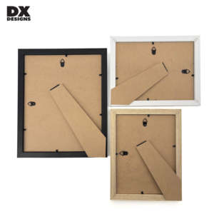 إطار صور MDF كلاسيكي من DX Designs، مقاسات 4x6 5x7 8x10 11x14 12x16 بوصة، قابل للتعليق على الحائط والعرض على الطاولة للفنون - Product Image 3