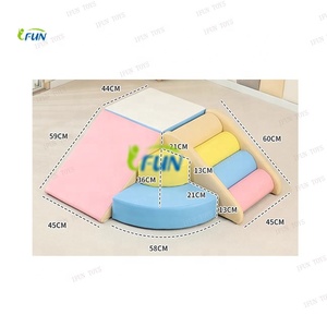 Ensemble <span class=keywords><strong>de</strong></span> <span class=keywords><strong>jeu</strong></span> doux intérieur portable pour enfants blocs grimpeur Tunnel toboggan Offre Spéciale équipement <span class=keywords><strong>de</strong></span> parc d'attractions pour les fêtes d'enfants - Product Image 3