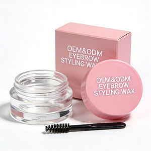 Cera para Cejas y Gel Transparente de Larga Duración, Resistente al Agua, Kit para Cejas con Efecto 3D, Marca Privada - Product Image 2
