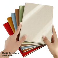 A5 Taschen-Notizbuch Planer Journal Tragbares Geschäftstagebuch PU-Einband Softcover Thermobindung 100 Blatt Geschenk