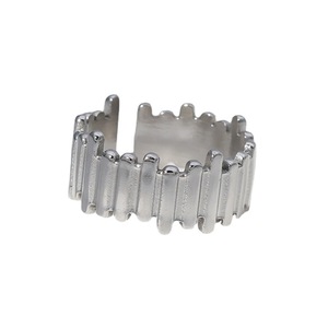 Offre Spéciale – Bague Ouverte Hypoallergénique en Acier Inoxydable pour Femme, Style Irrégulier, Tendance Ins, Bague de Couple, Vente en Gros, pour Femmes - Product Image 5