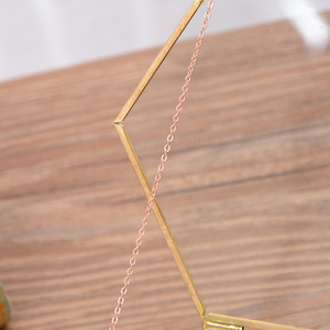 WonderfulPack Scatole Portaoggetti di Lusso in Vetro Trasparente Fatte a Mano per Gioielli, Orecchini, Anelli, Collane, Edizione San Valentino - Product Image 2