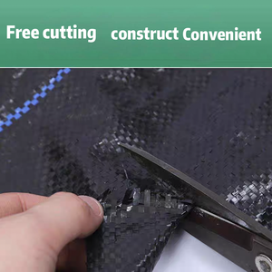 Đen Nông nghiệp Cỏ vải, vườn cây ăn quả và cây ăn quả cỏ vải để ngăn chặn cỏ thoáng khí thấm và dưỡng ẩm <span class=keywords><strong>mulch</strong></span> - Product Image 6