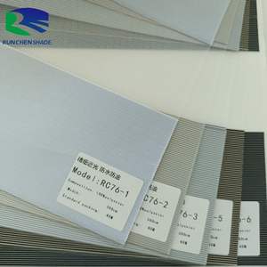 Tissu de store intérieur de bureau 100% polyester double tissu de rideau de jour et de nuit zèbre - Product Image 6