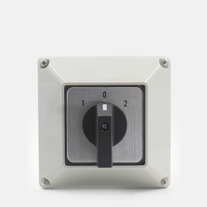 LW26-63/<strong>4</strong> Four-wire Dual Power Switching Motor 63A Waterproof Box IP65 Rotary Switch <strong>4</strong> Pole <strong>1</strong>-0-2 Universal Transfer Switch - Product Image 6