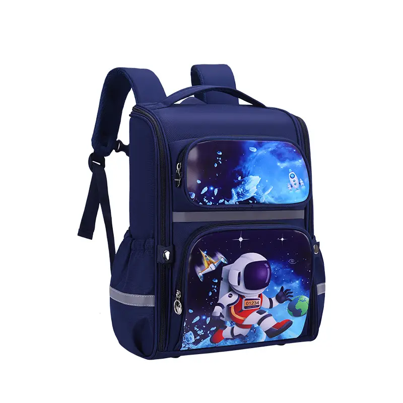 OEM-bolsas de viaje para estudiantes con estampado de dibujos animados, bonitas bolsas escolares impermeables de viaje para niños