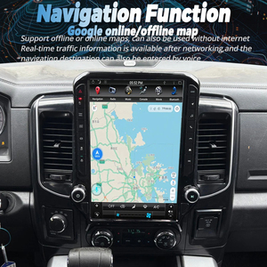 วิทยุติดรถยนต์ขนาด 14.5 นิ้ว รองรับ Carplay หน้าจอแอนดรอยด์ สำหรับรถ Dodge Ram 1500 ปี 2008-2012 เครื่องเล่นมัลติมีเดีย วิดีโอ พร้อมระบบนำทาง GPS เครื่องเสียงติดรถยนต์ 4G - Product Image 5
